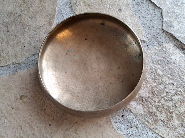 Bowl 216: 7.5" Unusual Himalayan Singing Bowl 216 HZ C#4-33