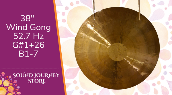 38" Wind Gong 52.7/61.5 hz G#1+26/B1-7
