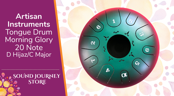 Artisan Instruments Tongue Drum Morning Glory 20 Note D Hijaz/C Major