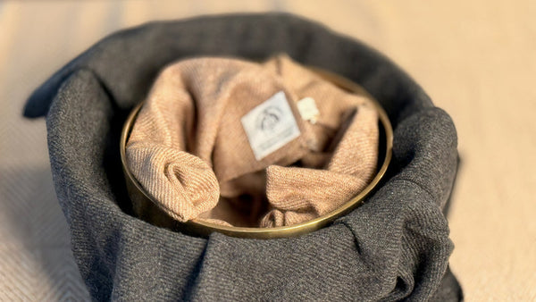 Cashmere Liner/Bags for Himalayan Singing Bowls