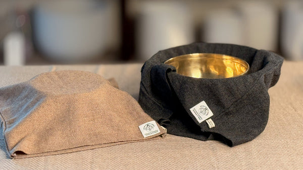 Cashmere Liner/Bags for Himalayan Singing Bowls