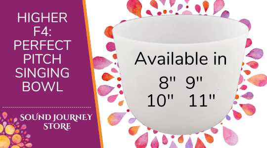 Higher F4: Perfect Pitch Singing Bowl