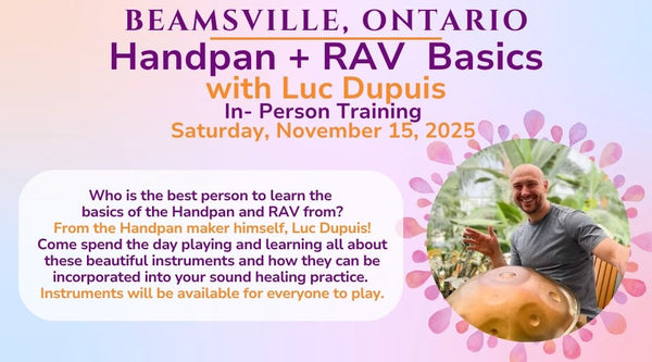 Handpan Basics November 2025. ONE SPOT LEFT!