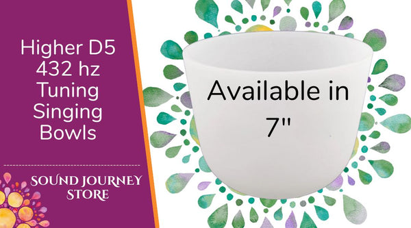 Higher D5: 432 hz Tuning Singing Bowls