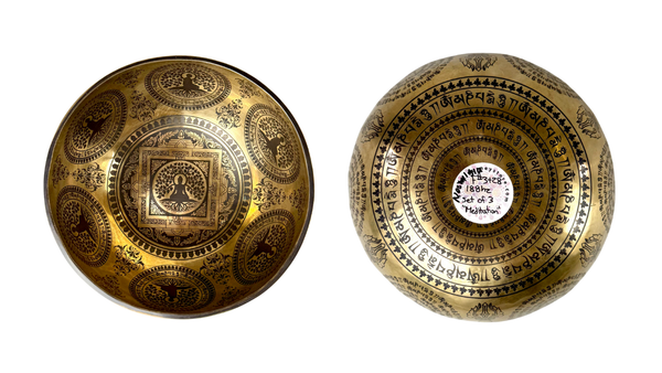 Traditional Artwork Bowls "Nostalgia" Three Bowl Set