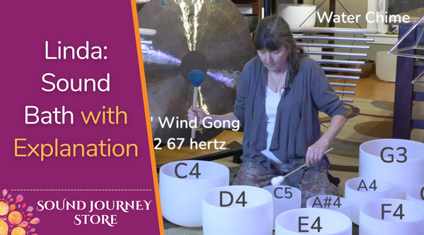 Sound Bath For Linda: G3 C4 D4 E4 F4 G4 A4 A#4 C5