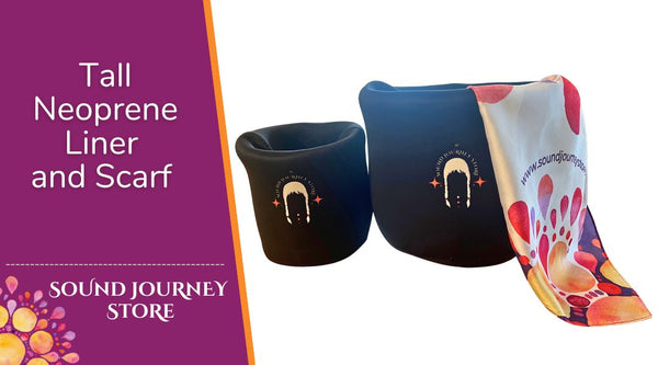Neoprene Liners with Scarves for Singing Bowls