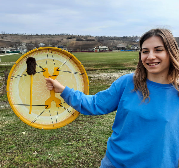 18" and 20" Torus Star Vegan Tunable Hand Drum