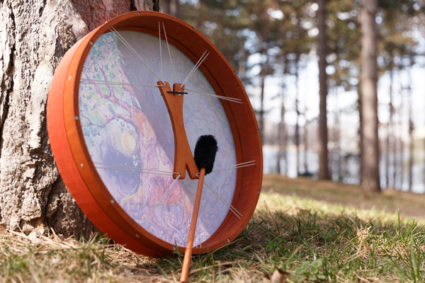 14" and 20" Love Tree Vegan Tunable Hand Drum