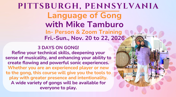 Language of The Gong with Mike Tamburo November 2026