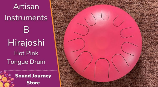 Artisan Instruments Tongue Drum 10 notes B Hirajoshi