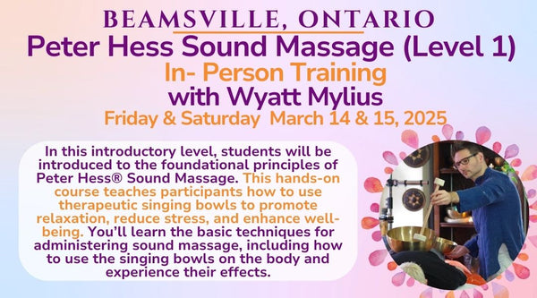 Peter Hess Sound Massage (Level 1)