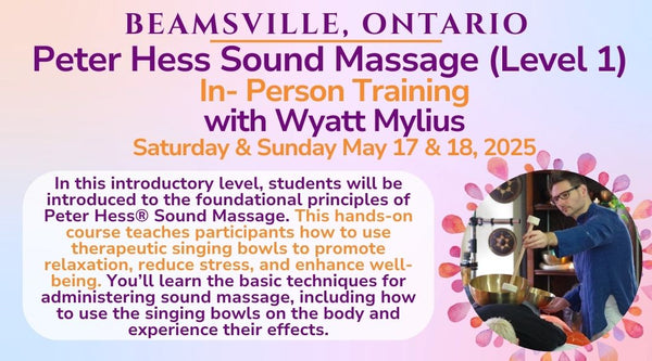 Peter Hess Sound Massage (Level 1)