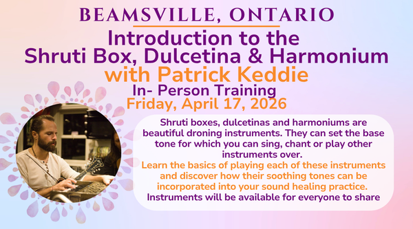 Introduction to Shruti Box, Dulcetinas and Harmonium April 2026