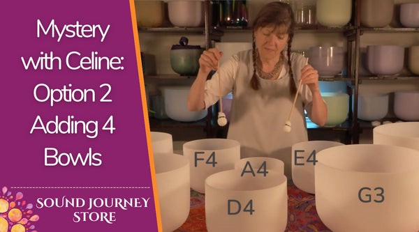 Mystery with Celine Option 2: F3 G3 A#3 C4 D4 E4 F4 A4