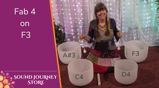 Fab 4 on F3: A#3 F3 C4 D4