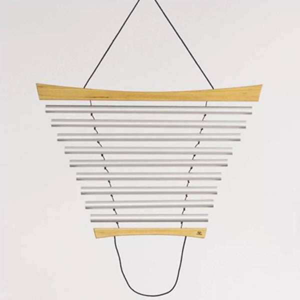 Large Swinging Wing Chime - SPIRAL - 9 Bar